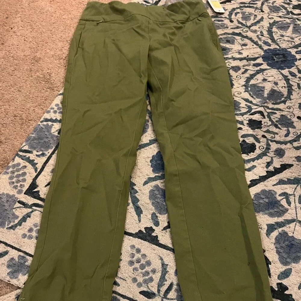 NWT Soft Surroundings PXS green pants